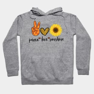 Peace Love Sunshine Hoodie